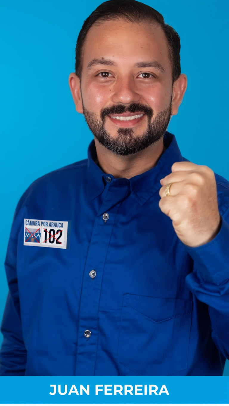 Juan Ferreira cumplió agenda política en el municipio de Arauca